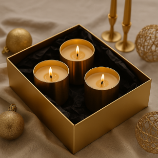 Luxury Candle Set - Gold Edition
